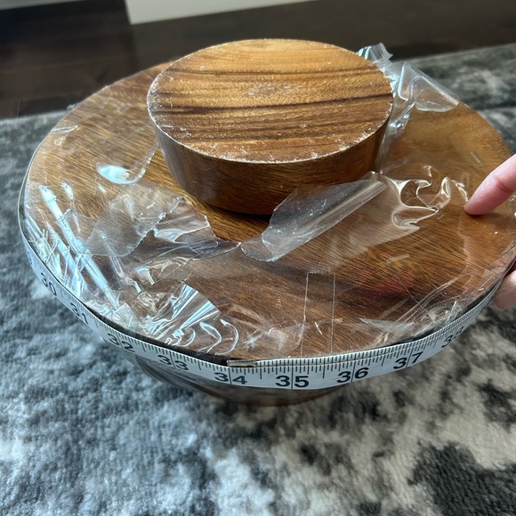 NEW Wooden Barrel Drink Dispenser w Stand & 6 Cups - Picture 16 of 16